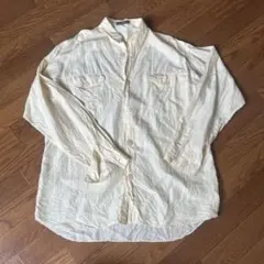 ANTONUCCI 長袖シャツ M クリーム色