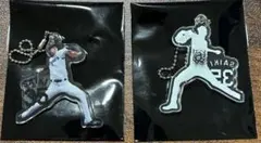 才木 35 背番号 クリアアクリルキーホルダー