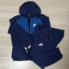 Nike ジャージ上下セット ネイビー　上XL 下L 期間限定値下げ