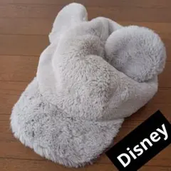 Disney　ディズニー ミッキーマウス ファンキャップ ファー 帽子 グレーのサムネイル