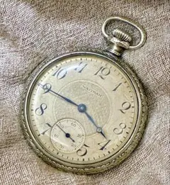 Waltham ウォルサム 懐中時計 16s14kホワイトゴールド金張　動作品 Waltham ウォルサム 懐中時計 16s14kホワイトゴールド金張 動作品