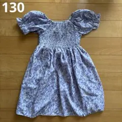 SHEIN 半袖ワンピース　130 紫のサムネイル