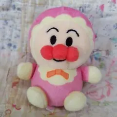 美品　もちふわ!!マシュマロマスコット　あかちゃんアンパンマン　ミニぬいぐるみ