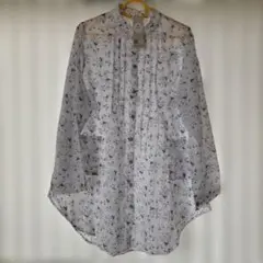 チュニック　小花柄