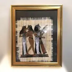 25年位前に エジプトにて購入した、ツタンカーメン肖像画（フレーム