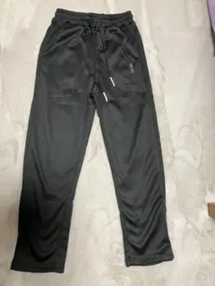 ブラックジャージパンツ 裏起毛　あったかエアパンツ　Sサイズ相当