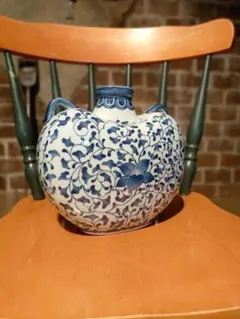 黄瀬戸 花入 共箱 加藤唐三郎署名あり 高さ24.5cm 美濃焼 花器 黄瀬戸 花入 共箱 加藤唐三郎署名あり 高さ24.5cm 美濃