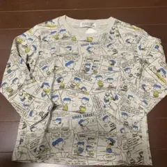 PEANUTS スヌーピー 長袖カットソー 110cm