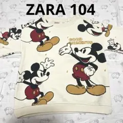 ZARAミッキー トレーナー　104