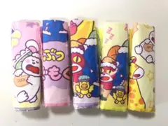 【新品】たべっ子どうぶつ おやすみもぐもぐハンドタオル  5点コンプリートセット