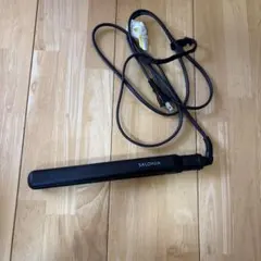 SALONIA ストレートヘアアイロン ブラック