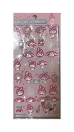 マイメロディ ボンボンドロップシール 一部使用済み サンリオ