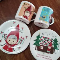 リトルレッドライディングフード 食器セット