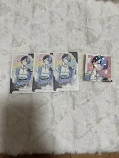 プロセカ感謝祭 グリカ 特典シール 青柳冬弥