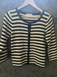 BEAMSHEART ボーダーカーディガン サイズM 美品