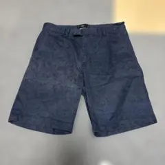 AZUL by moussy ペイズリー柄 ショートパンツ ネイビー Lのサムネイル