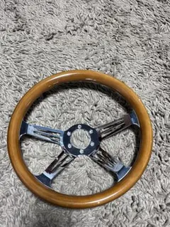 グラント　ウッドステアリング　ムーンアイズ　旧車　ハンドル MOONEYES ムーンアイズ ウッド ステアリング Grant Challenger Wood
