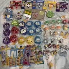 レア／タグ付】 ケロロ軍曹 ライディングキーホルダー 4種 セミコンプ
