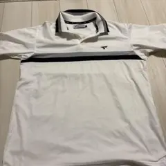TourStage ゴルフシャツ LL ホワイト/ブラック