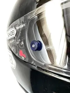 【ディープブルー】SHOEI X15・Z9・Z8 ティアオフボタン マルケスのサムネイル