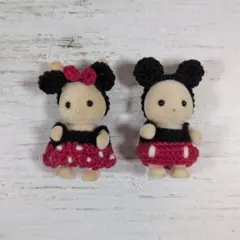シルバニアファミリー☆うさぎ☆赤ちゃん☆洋服☆ハンドメイド