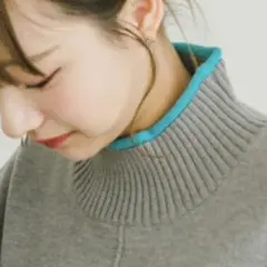 【最終価格】 新品　タグ付き　アーバンリサーチ 配色ニット　トップス　バイカラー