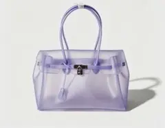 jelly bag♡ピンク透明バッグ ゼリーバッグ 即購入◎ - メルカリ