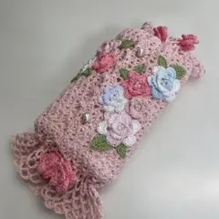 レース編み　ティッシュカバー(1-2)