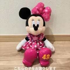 ミニー　ぬいぐるみ　トゥーンタウン　東京ディズニーランド43周年