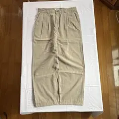 90s 刺繍タグ oldgap チノパン バギー 極太 ベージュ