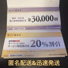 VT ホールディングス　株主優待券　キーパーLABO