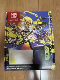 【美品】Nintendo Switch 本体 有機EL スプラトゥーン3