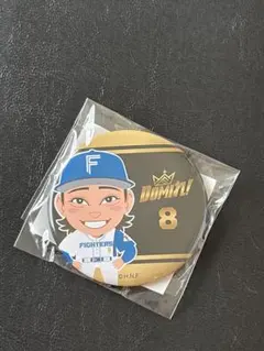 ファイターズ DOMIれ ガチャ 浅間大基 缶バッジのサムネイル