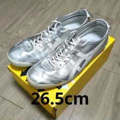 【新品未使用】オニツカタイガー　MEXICO 66 SD　　26.5 MEXICO 66 SD WHITE/PURE SILVER 「MEXICO 66」のアイコニックな