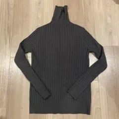 【新品】トップス レディース リブニット ハイネック タートルネックL