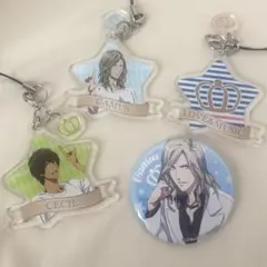 うたの☆プリンスさまっ♪ カミュ・セシル　アクキー　缶バッジ