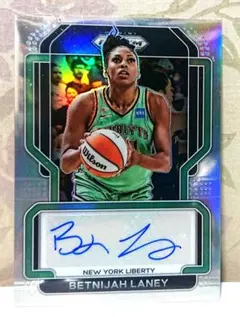 wnba betnijah laney サイン auto topps カード