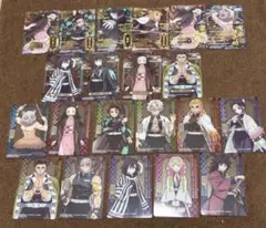 鬼滅の刃 ステンドグラスカード 21枚