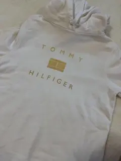 TOMMY HILFIGER ロゴ パーカー ホワイトのサムネイル