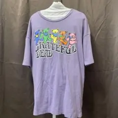 グレイトフル・デッド GAP Tシャツ デッドベア パープル 夏 半袖 古着のサムネイル