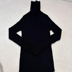 UNIQLOユニクロ　エクストラファインメリノ　リブタートルネックセーター