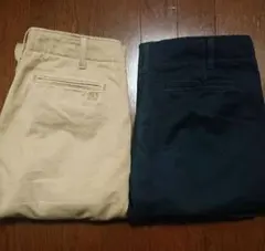 XLARGEチノパン２枚 30インチ　エクストララージ裾上げ無し