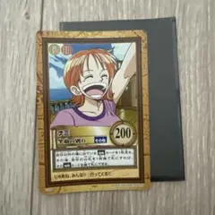 ONE PIECE ナミ 笑顔の別れ BANDAI 2000年 カード - メルカリ