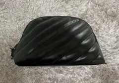 YSL ブラック キルティングポーチ