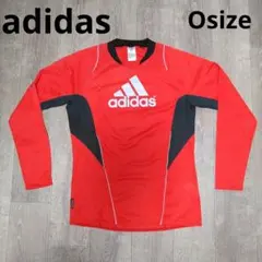 アディダス climacool ロンT オレンジ系 Oサイズ