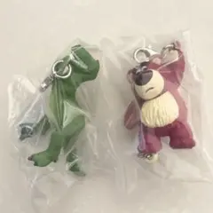 トイストーリー　ゆらゆらつながるマスコット　ロッツォ　レックス　2個