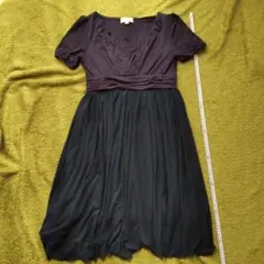 スイートマミー　授乳ワンピース　ネイビー