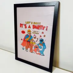 【額付きポスター】セサミストリート①(新品)