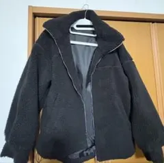 EMODA ブラック ボアブルゾン