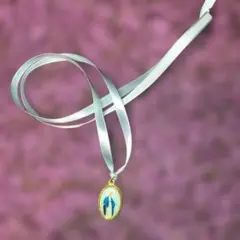 メダイ　チャーム　キリスト　不思議のメダイ